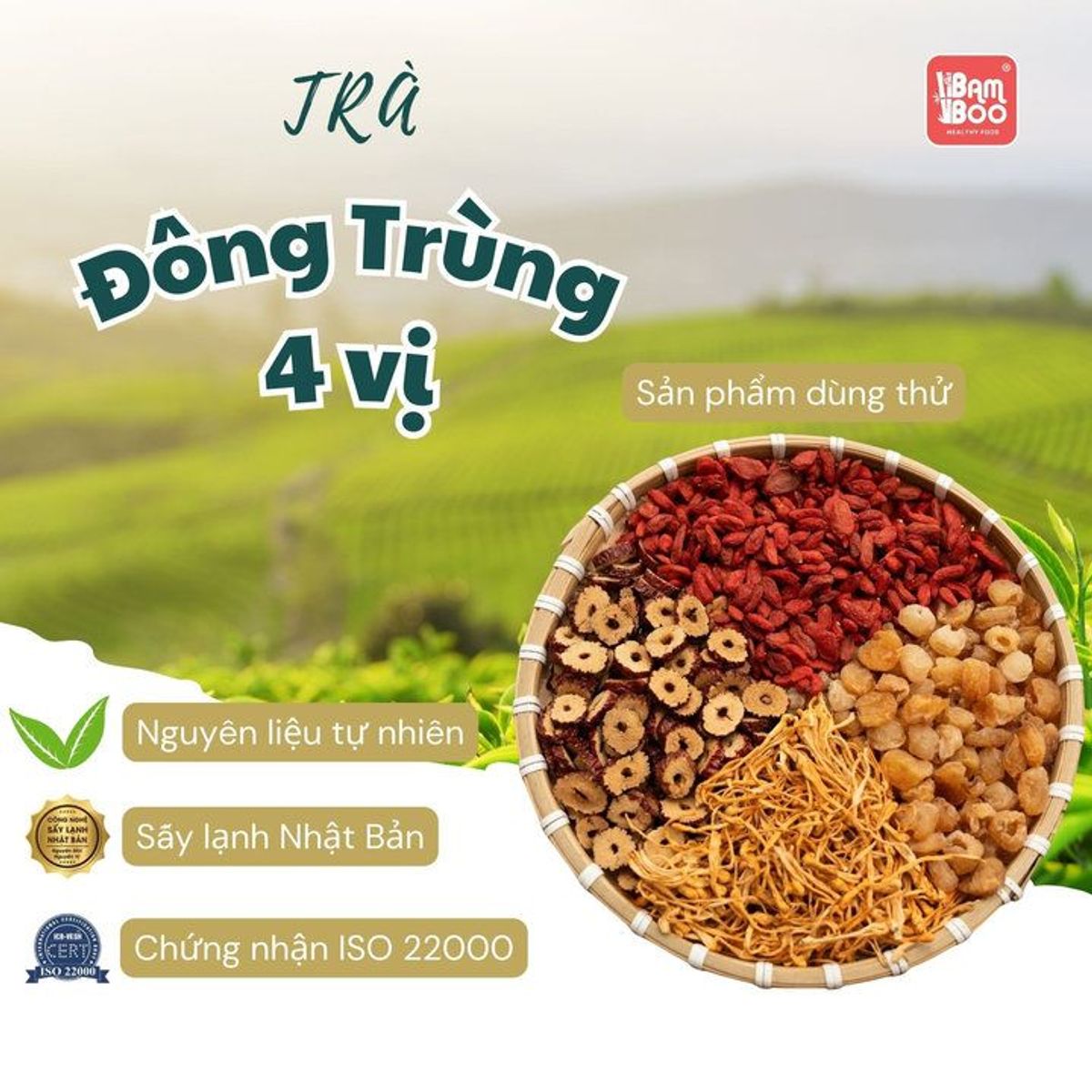 TRÀ THẢO MỘC AN THẦN NGỦ NGON GÓI DÙNG THỬ - BAMBOO TRÀ THẢO MỘC AN THẦN NGỦ NGON GÓI DÙNG THỬ - BAMBOO