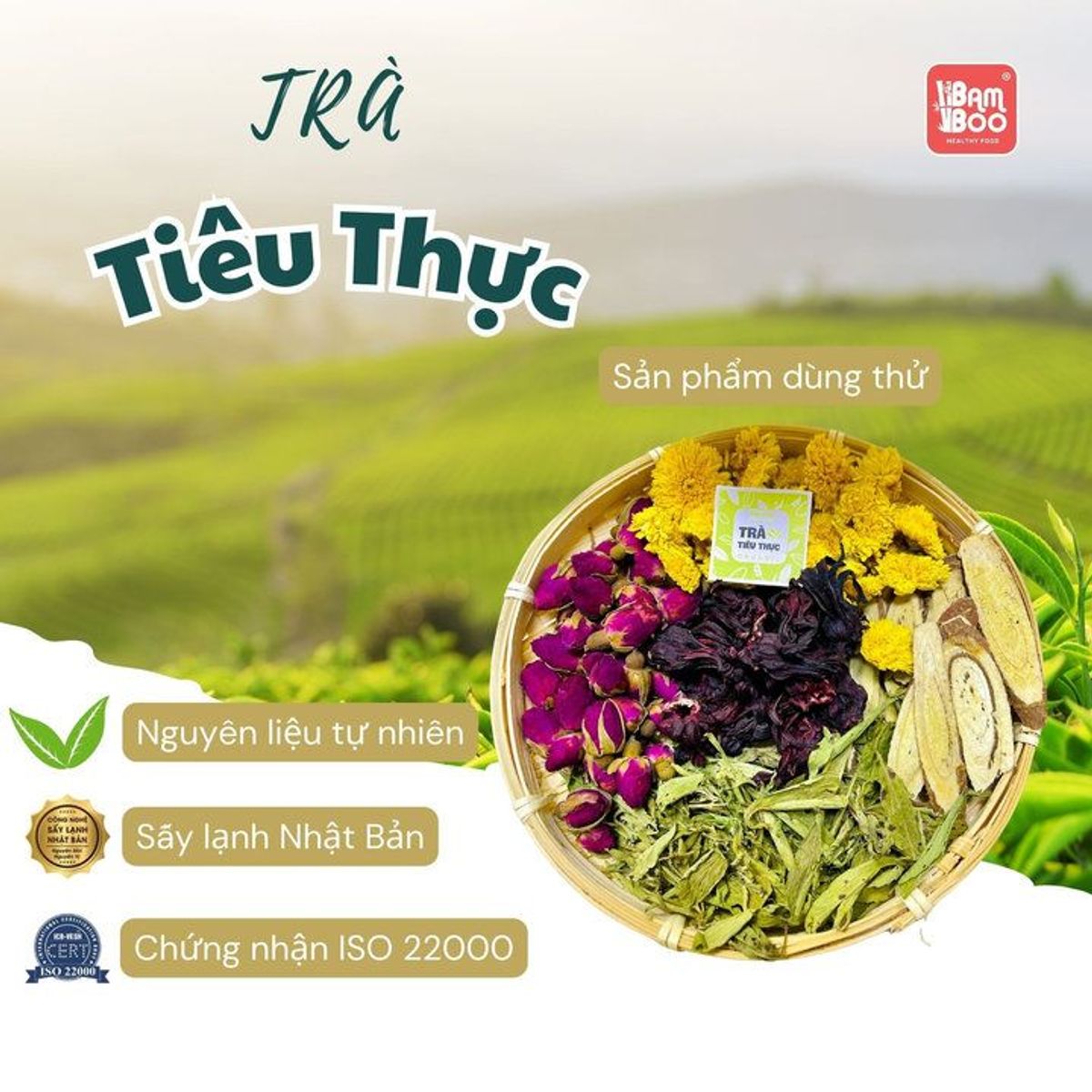 TRÀ THẢO MỘC AN THẦN NGỦ NGON GÓI DÙNG THỬ - BAMBOO TRÀ THẢO MỘC AN THẦN NGỦ NGON GÓI DÙNG THỬ - BAMBOO