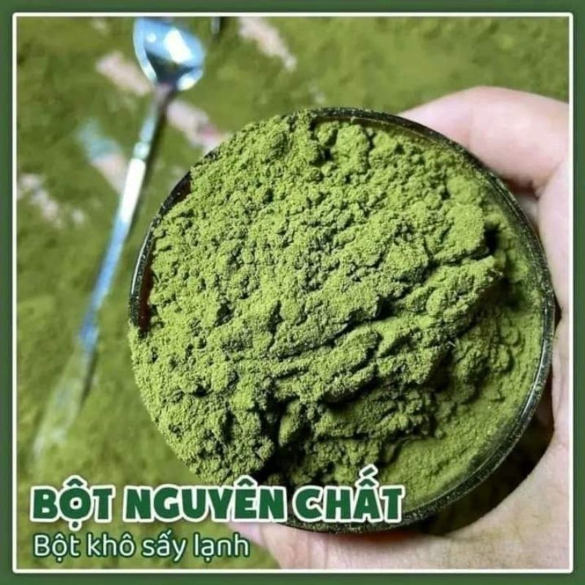 Bột rau má sấy lạnh nguyên nhất (500g), thanh nhiệt, giải độc cơ thể, giảm mụn nhọt, thâm nám, táo bón - CTB745 Bột rau má sấy lạnh nguyên nhất (500g), thanh nhiệt, giải độc cơ thể, giảm mụn nhọt, thâm nám, táo bón - CTB745