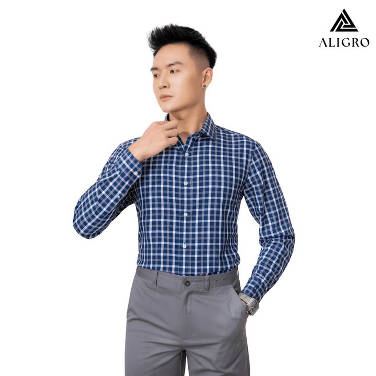 ÁO SƠ MI NAM DÀI TAY ALIGRO CHẤT LIỆU BAMBOO CAO CẤP MỀM MỊN, KHÁNG KHUẨN, CHỐNG TIA UV ALGS216 - ALIGRO ÁO SƠ MI NAM DÀI TAY ALIGRO CHẤT LIỆU BAMBOO CAO CẤP MỀM MỊN, KHÁNG KHUẨN, CHỐNG TIA UV ALGS216 - ALIGRO