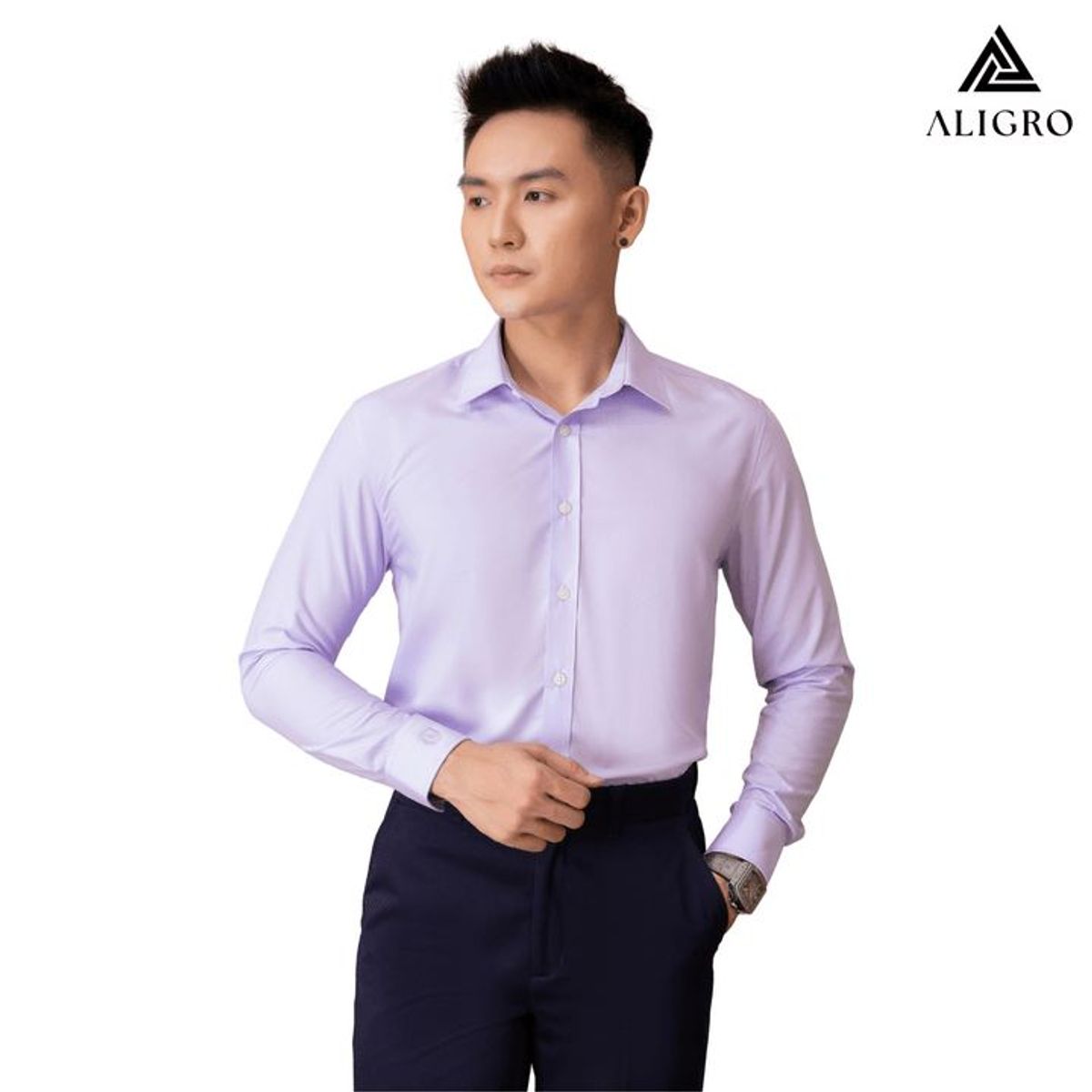 ÁO SƠ MI NAM DÀI TAY ALIGRO CHẤT LIỆU SỢI MODAL CÔNG NGHỆ DỆT CHỐNG NHĂN, MỀM MẠI, MƯỚT VÀ MÁT DA ALGS224 - ALIGRO ÁO SƠ MI NAM DÀI TAY ALIGRO CHẤT LIỆU SỢI MODAL CÔNG NGHỆ DỆT CHỐNG NHĂN, MỀM MẠI, MƯỚT VÀ MÁT DA ALGS224 - ALIGRO