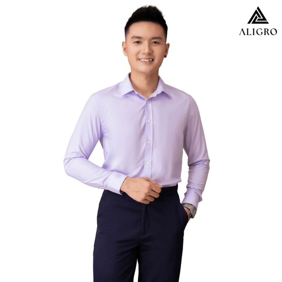 ÁO SƠ MI NAM DÀI TAY ALIGRO CHẤT LIỆU SỢI MODAL CÔNG NGHỆ DỆT CHỐNG NHĂN, MỀM MẠI, MƯỚT VÀ MÁT DA ALGS224 - ALIGRO ÁO SƠ MI NAM DÀI TAY ALIGRO CHẤT LIỆU SỢI MODAL CÔNG NGHỆ DỆT CHỐNG NHĂN, MỀM MẠI, MƯỚT VÀ MÁT DA ALGS224 - ALIGRO