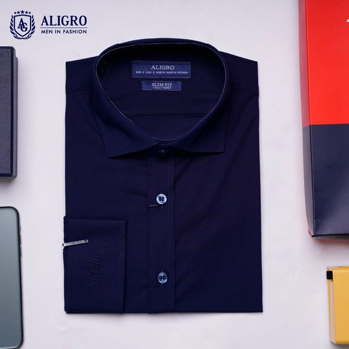 ÁO SƠ MI DÀI TAY TÍM THAN ALGS173 - ALIGRO ÁO SƠ MI DÀI TAY TÍM THAN ALGS173 - ALIGRO