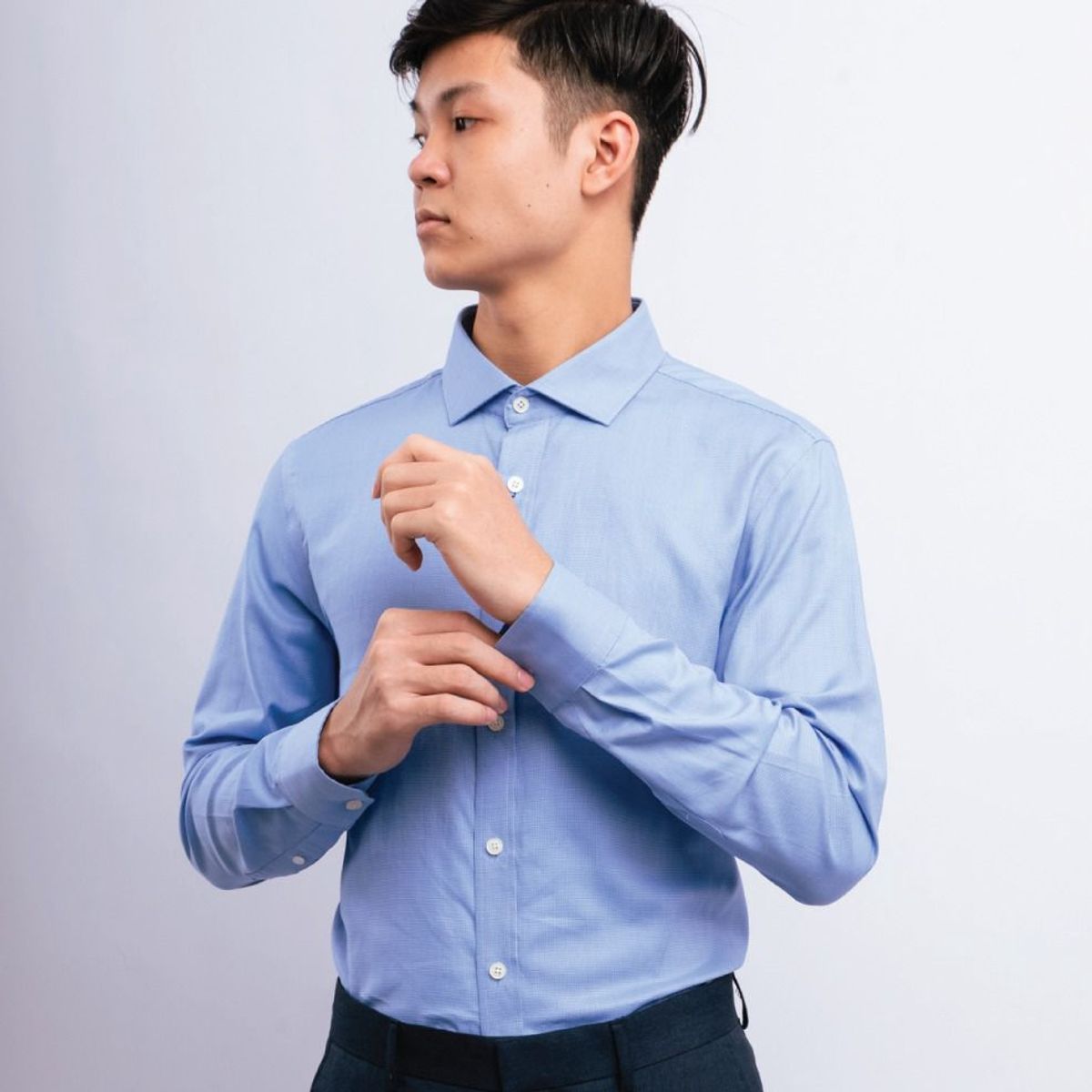ÁO SƠ MI DÀI TAY NAVY ALGS198 - ALIGRO ÁO SƠ MI DÀI TAY NAVY ALGS198 - ALIGRO
