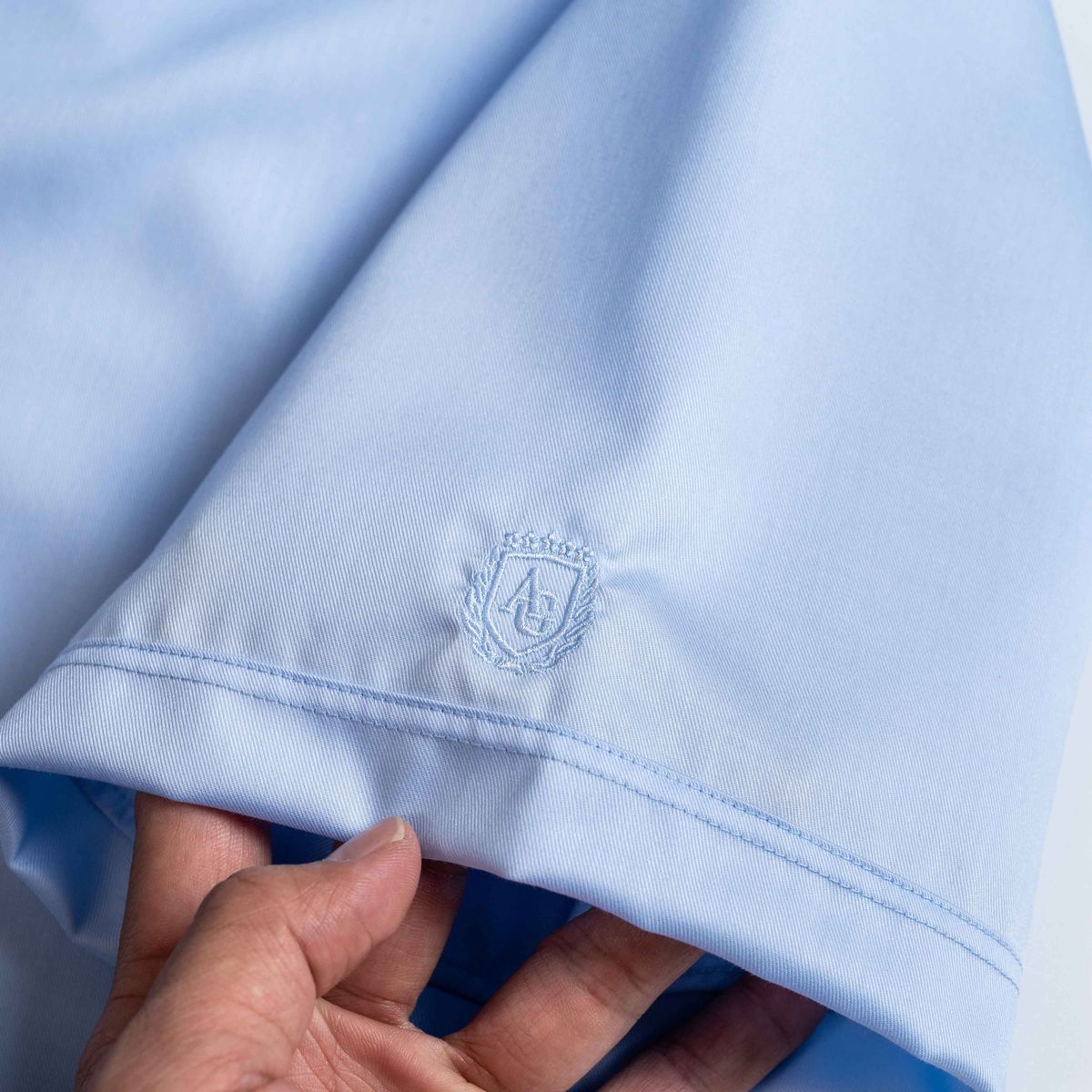 ÁO SƠ MI CỘC TAY COTTON CHỐNG NHĂN XANH ALGS-C119 - ALIGRO ÁO SƠ MI CỘC TAY COTTON CHỐNG NHĂN XANH ALGS-C119 - ALIGRO