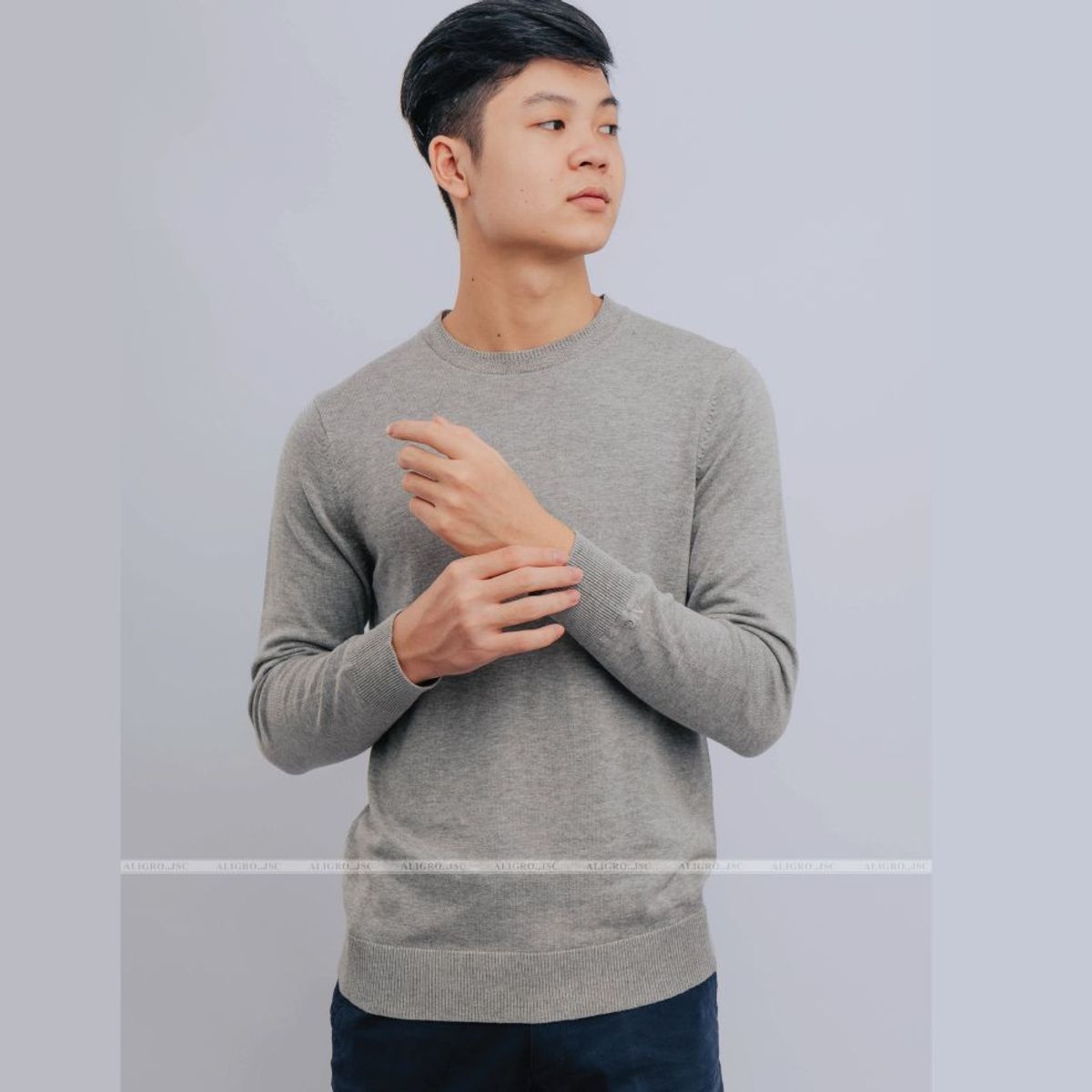 ÁO LEN CỔ TRÒN ALEND052 - ALIGRO ÁO LEN CỔ TRÒN ALEND052 - ALIGRO