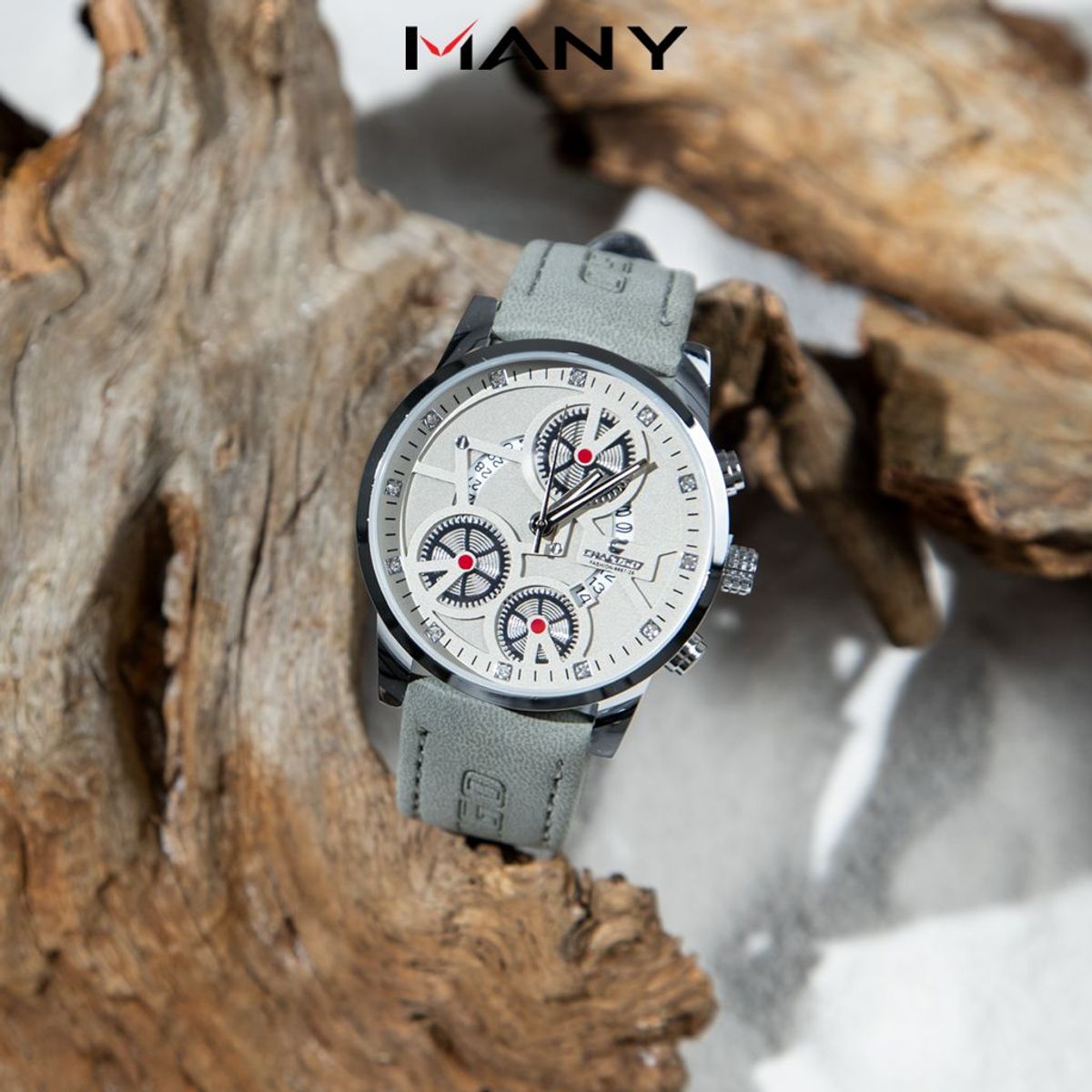 Đồng hồ nam chống nước Chaxigo 6777-26 - Đồng hồ đeo tay nam kiểu dáng lộ máy cơ ManYi Đồng hồ nam chống nước Chaxigo 6777-26 - Đồng hồ đeo tay nam kiểu dáng lộ máy cơ ManYi