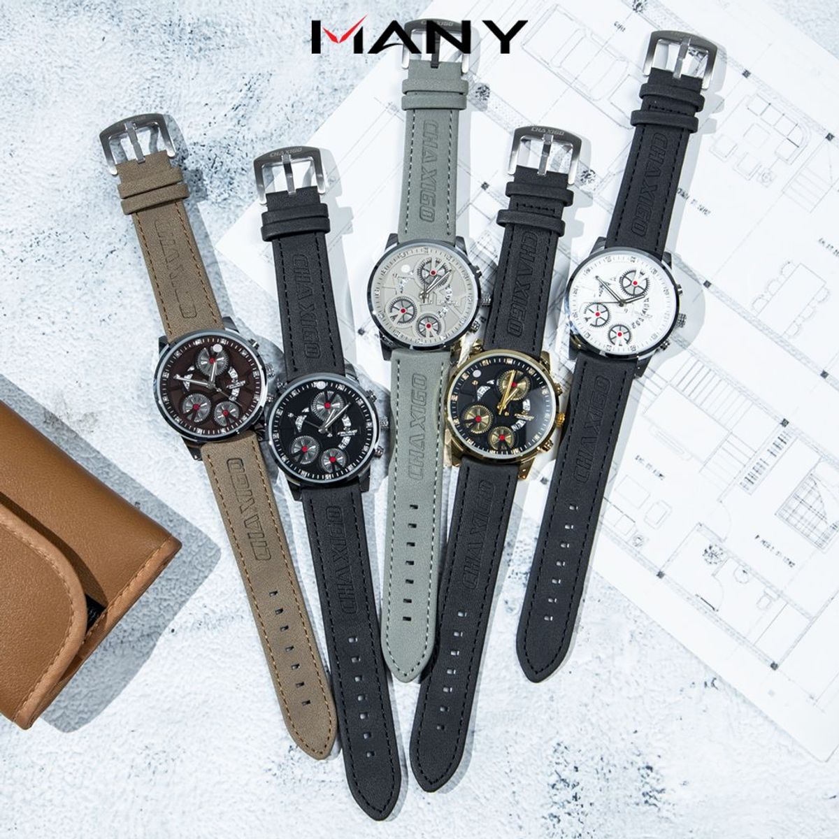 Đồng hồ nam chống nước Chaxigo 6777-26 - Đồng hồ đeo tay nam kiểu dáng lộ máy cơ ManYi Đồng hồ nam chống nước Chaxigo 6777-26 - Đồng hồ đeo tay nam kiểu dáng lộ máy cơ ManYi
