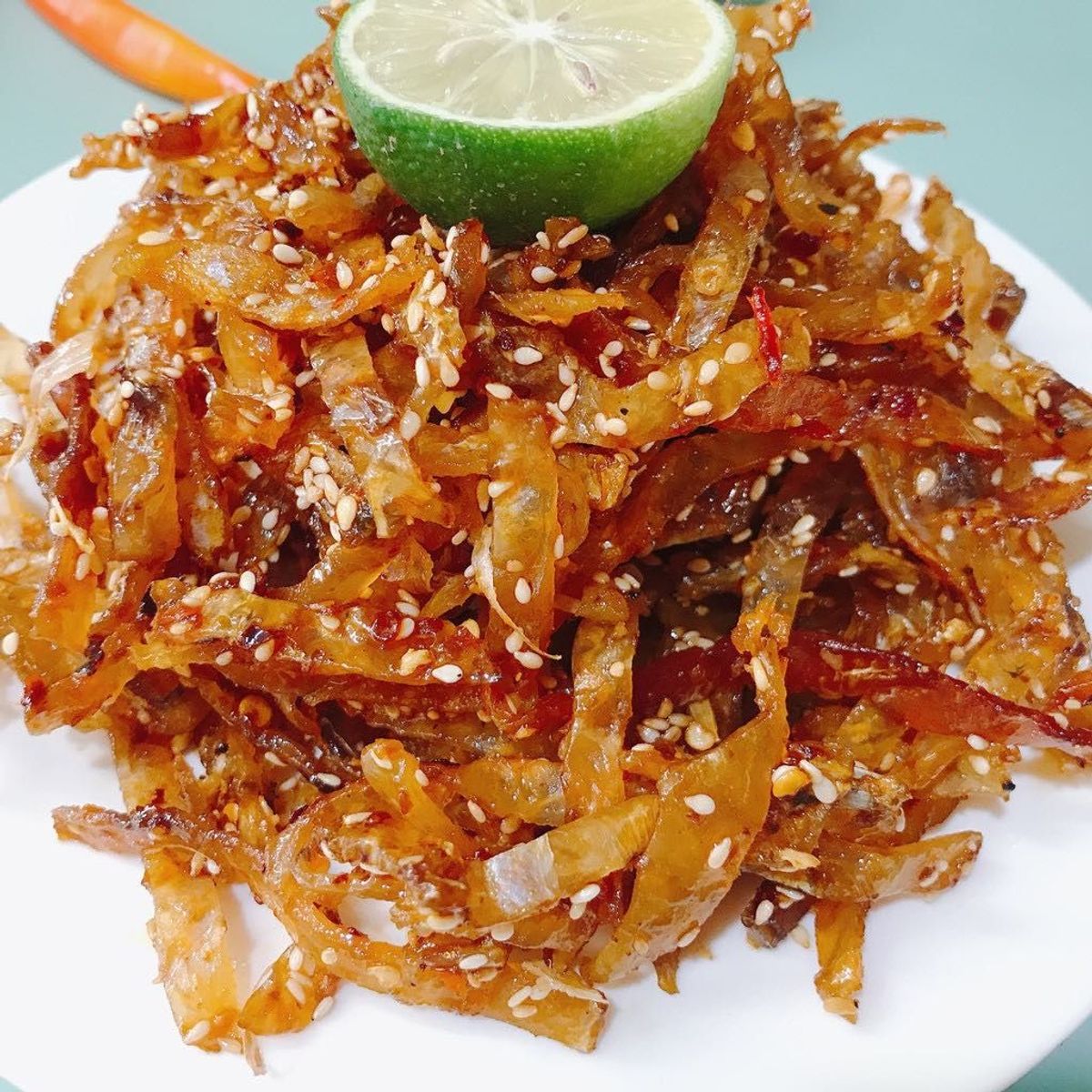 Cá bò lát rim tẩm mè ăn liền vị ngon khó cưỡng, Đặc sản Đà Nẵng hủ 500g - CTB724 Cá bò lát rim tẩm mè ăn liền vị ngon khó cưỡng, Đặc sản Đà Nẵng hủ 500g - CTB724