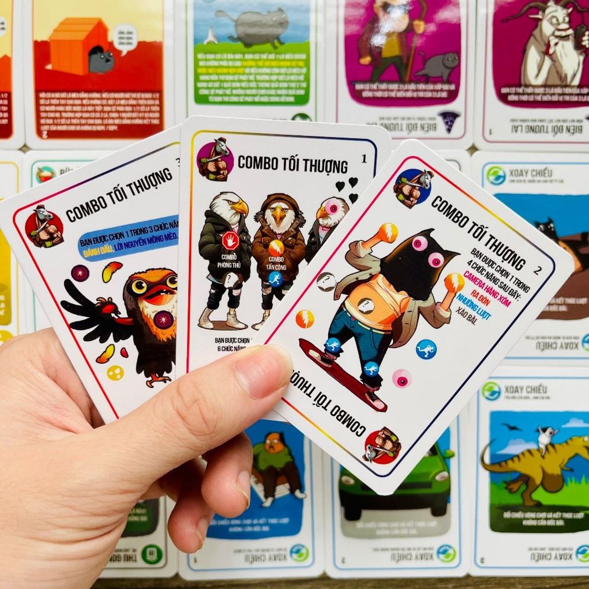 Board game-Thẻ mở rộng Mèo Boom-Mèo Nổ-Exploding kittens-Foxi-trò chơi gia đình-bạn bè-hấp dẫn-kịch tính Board game-Thẻ mở rộng Mèo Boom-Mèo Nổ-Exploding kittens-Foxi-trò chơi gia đình-bạn bè-hấp dẫn-kịch tính