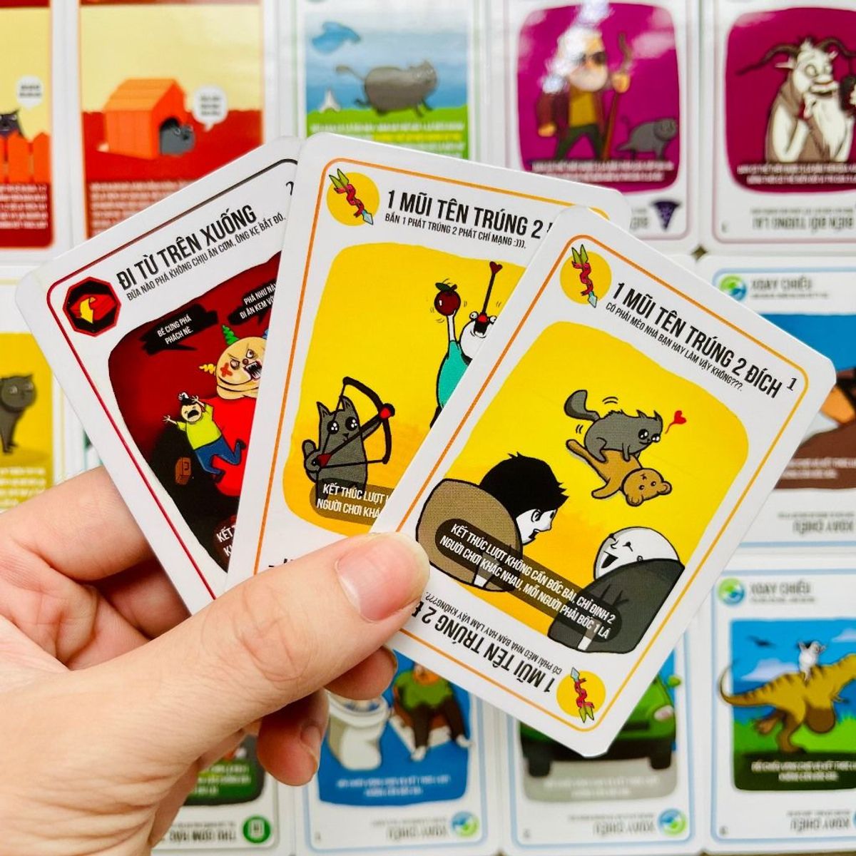 Board game-Thẻ mở rộng Mèo Boom-Mèo Nổ-Exploding kittens-Foxi-trò chơi gia đình-bạn bè-hấp dẫn-kịch tính Board game-Thẻ mở rộng Mèo Boom-Mèo Nổ-Exploding kittens-Foxi-trò chơi gia đình-bạn bè-hấp dẫn-kịch tính