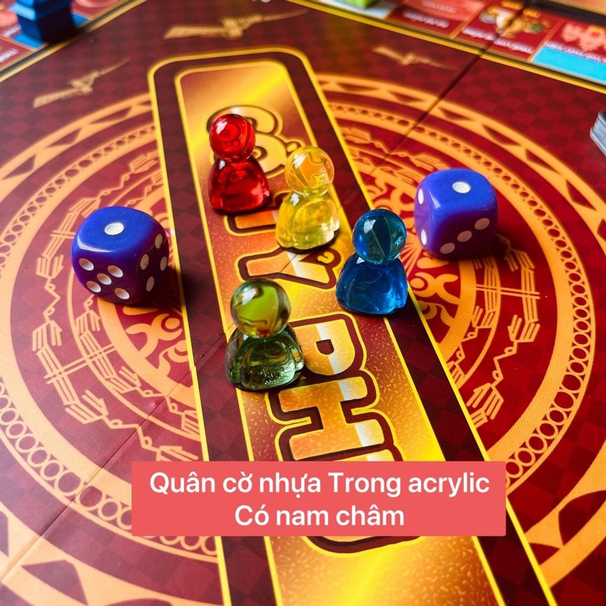 Bộ Cờ Tỷ Phú Premium-Full nam châm Foxi-cao cấp-thẻ tiền cắt sẵn-dày-cán màng 2 lớp-siêu bền đẹp xịn Bộ Cờ Tỷ Phú Premium-Full nam châm Foxi-cao cấp-thẻ tiền cắt sẵn-dày-cán màng 2 lớp-siêu bền đẹp xịn