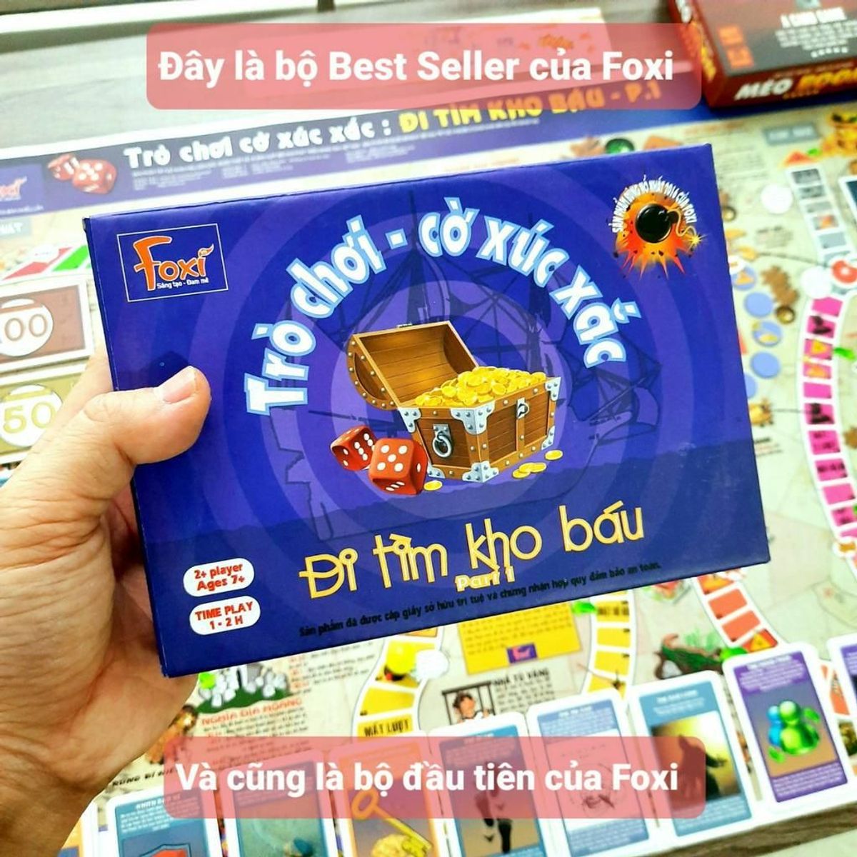 Board game-Đi tìm kho báu Foxi-Chạy Trốn Zombie-Cờ tỷ phú-trò chơi tương tác cao-tư duy thông minh Board game-Đi tìm kho báu Foxi-Chạy Trốn Zombie-Cờ tỷ phú-trò chơi tương tác cao-tư duy thông minh
