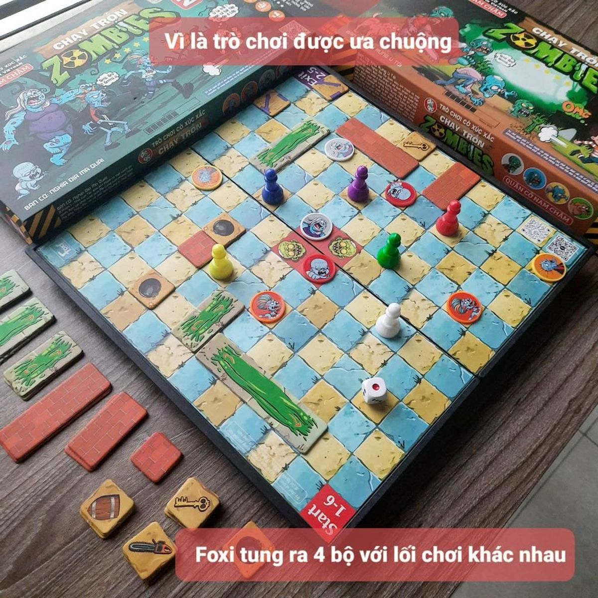 Board game-Đi tìm kho báu Foxi-Chạy Trốn Zombie-Cờ tỷ phú-trò chơi tương tác cao-tư duy thông minh Board game-Đi tìm kho báu Foxi-Chạy Trốn Zombie-Cờ tỷ phú-trò chơi tương tác cao-tư duy thông minh
