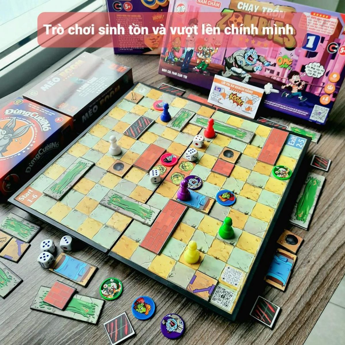 Board game-Đi tìm kho báu Foxi-Chạy Trốn Zombie-Cờ tỷ phú-trò chơi tương tác cao-tư duy thông minh Board game-Đi tìm kho báu Foxi-Chạy Trốn Zombie-Cờ tỷ phú-trò chơi tương tác cao-tư duy thông minh