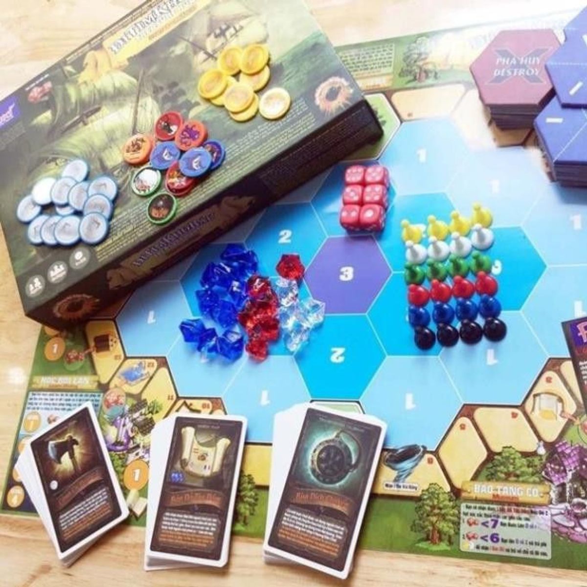 Board game-Đi tìm kho báu phần 3 Foxi-đồ chơi gia đình tương tác phát triển tư duy-kỹ năng-tập trung Board game-Đi tìm kho báu phần 3 Foxi-đồ chơi gia đình tương tác phát triển tư duy-kỹ năng-tập trung