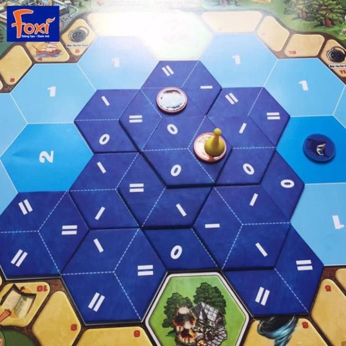 Board game-Đi tìm kho báu phần 3 Foxi-đồ chơi gia đình tương tác phát triển tư duy-kỹ năng-tập trung Board game-Đi tìm kho báu phần 3 Foxi-đồ chơi gia đình tương tác phát triển tư duy-kỹ năng-tập trung