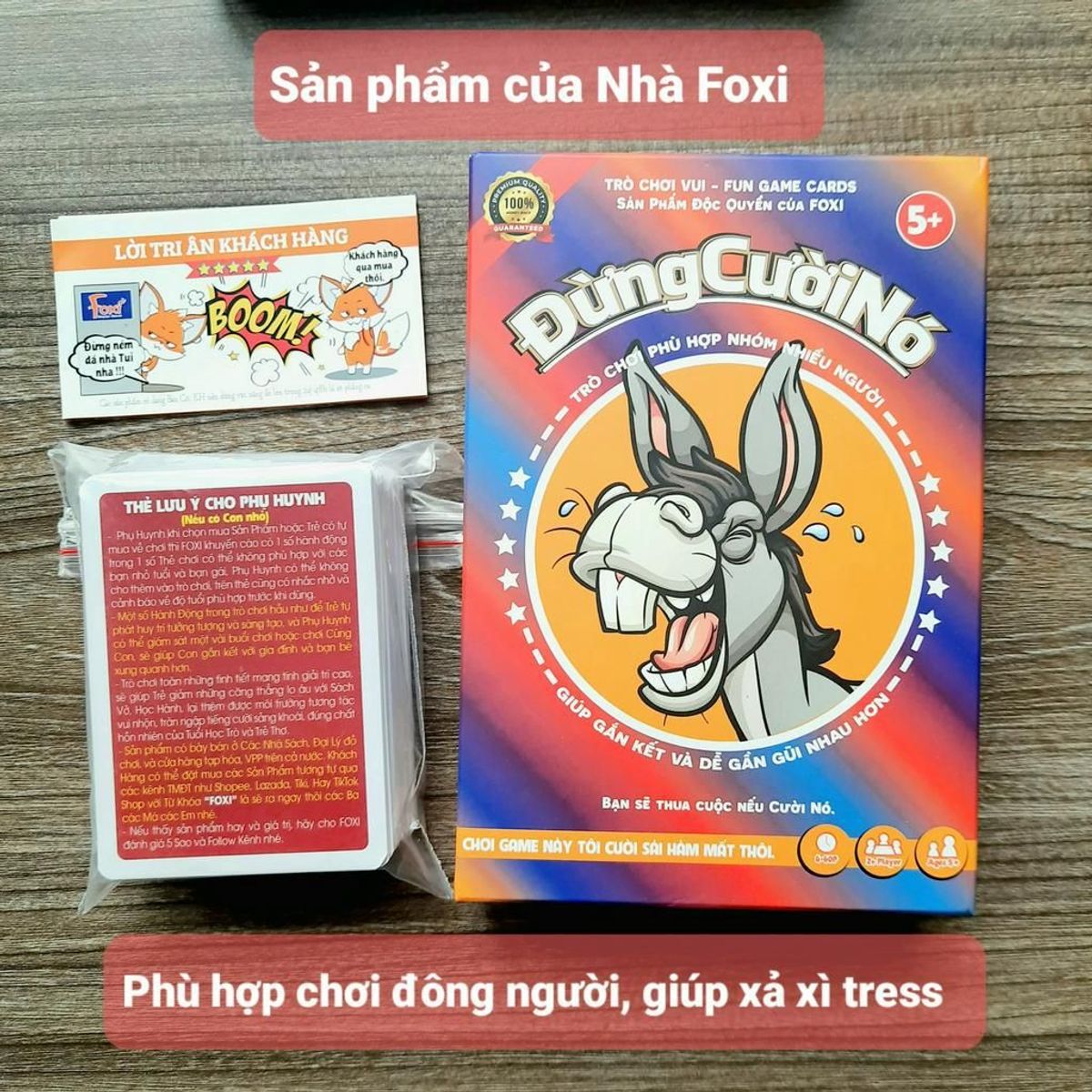 Board game-Đừng cười nó-Foxi-trò chơi hay-hài hước-đấu trí đội nhóm-kết nối thành viên-giá rẻ Board game-Đừng cười nó-Foxi-trò chơi hay-hài hước-đấu trí đội nhóm-kết nối thành viên-giá rẻ
