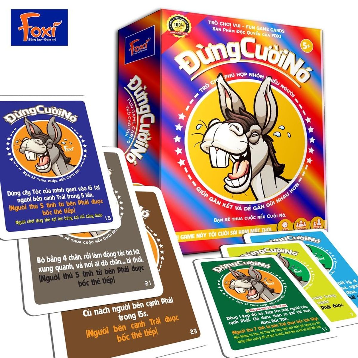 Board game-Đừng cười nó-Foxi-trò chơi hay-hài hước-đấu trí đội nhóm-kết nối thành viên-giá rẻ Board game-Đừng cười nó-Foxi-trò chơi hay-hài hước-đấu trí đội nhóm-kết nối thành viên-giá rẻ