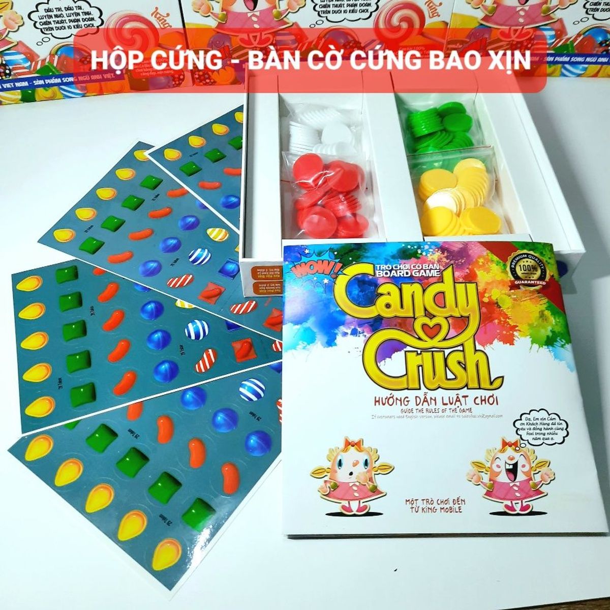 Board game-Candy Crush Foxi-đồ chơi phát triển tư duy-tăng trí nhớ-dễ chơi-vui nhộn-giá siêu rẻ Board game-Candy Crush Foxi-đồ chơi phát triển tư duy-tăng trí nhớ-dễ chơi-vui nhộn-giá siêu rẻ