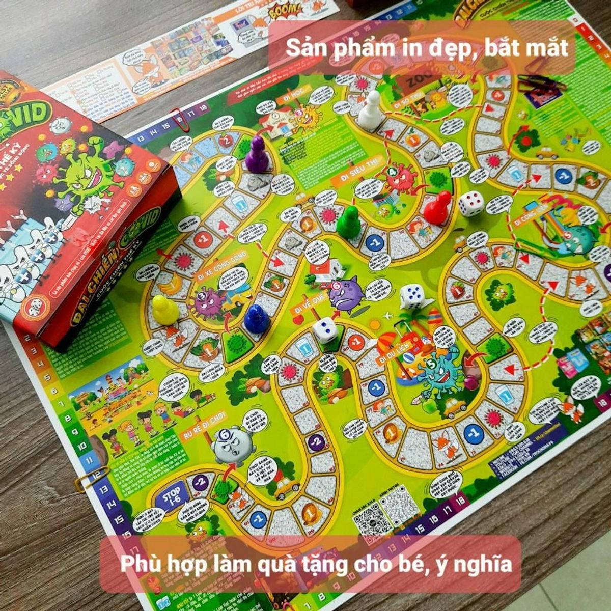 Boardgame-Đại chiến Covid Foxi-game nhập vai chân thực-hấp dẫn-tăng tương tác, kết nối thành viên nhóm bạn bè-gia đình Boardgame-Đại chiến Covid Foxi-game nhập vai chân thực-hấp dẫn-tăng tương tác, kết nối thành viên nhóm bạn bè-gia đình