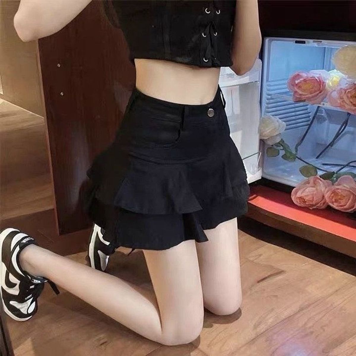 CHÂN VÁY KAKI HAI TẦNG CÓ QUẦN TRONG - NHƯ Ý BOUTIQUE CHÂN VÁY KAKI HAI TẦNG CÓ QUẦN TRONG - NHƯ Ý BOUTIQUE