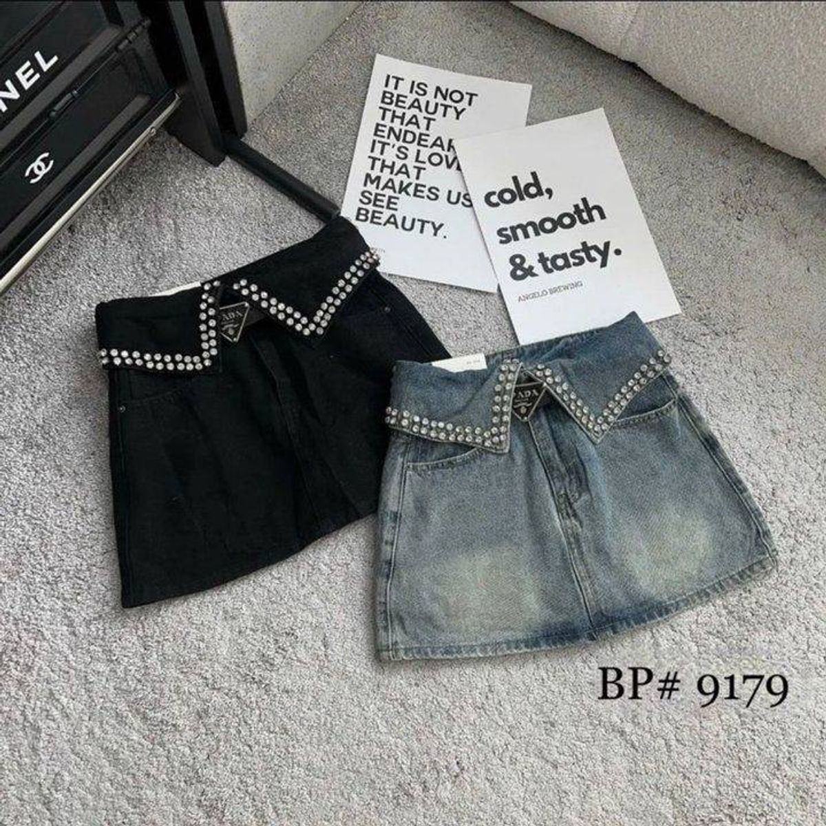 QUẦN VÁY JEAN LẬT LAI ÉP CƯỜM ĐÁ - NHƯ Ý BOUTIQUE QUẦN VÁY JEAN LẬT LAI ÉP CƯỜM ĐÁ - NHƯ Ý BOUTIQUE