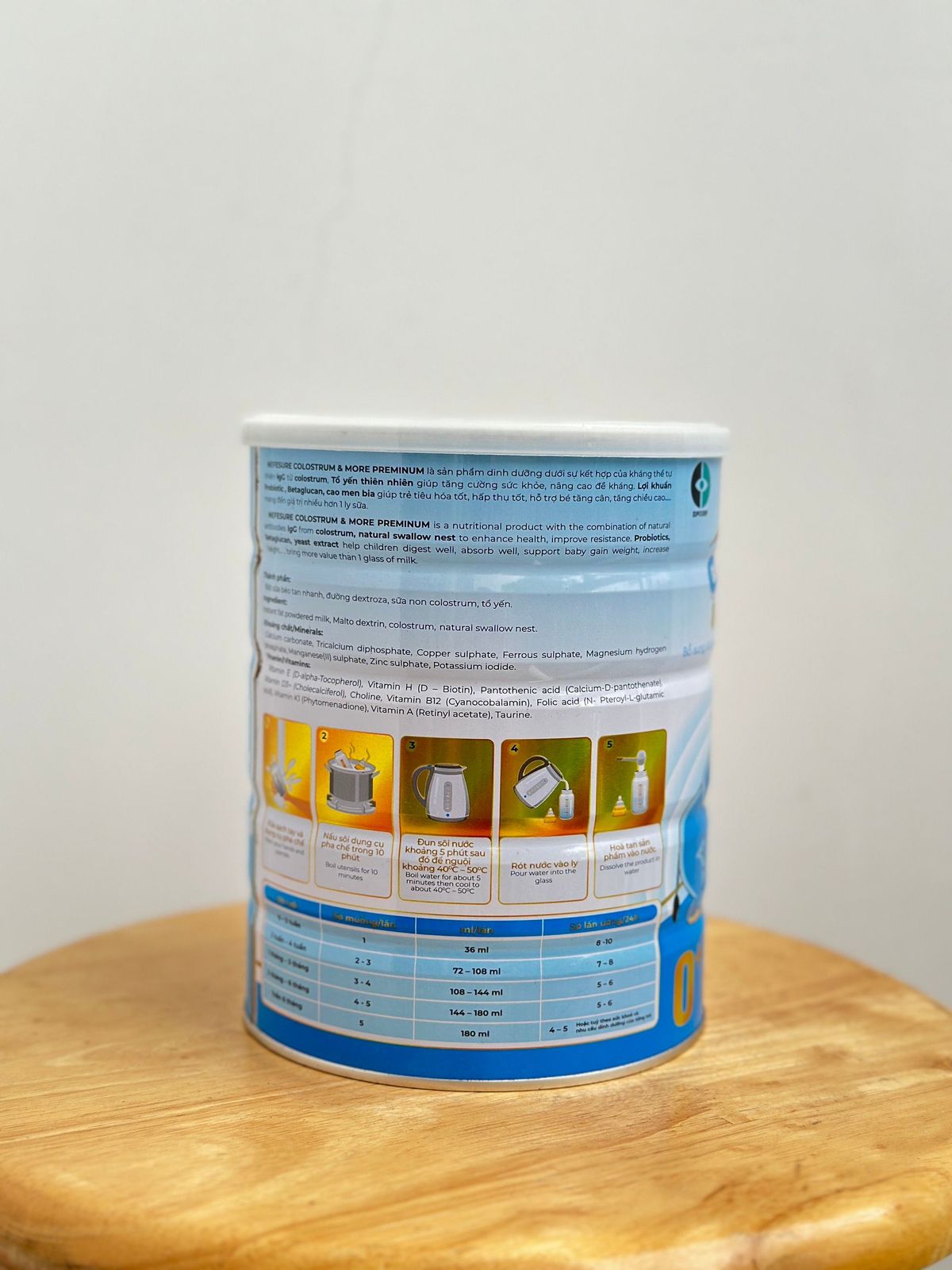 SỮA BỘT NEFESURE COLOSTRUM & MORE PREMINUM 0+ (800G) SỮA BỘT NEFESURE COLOSTRUM & MORE PREMINUM 0+ (800G)