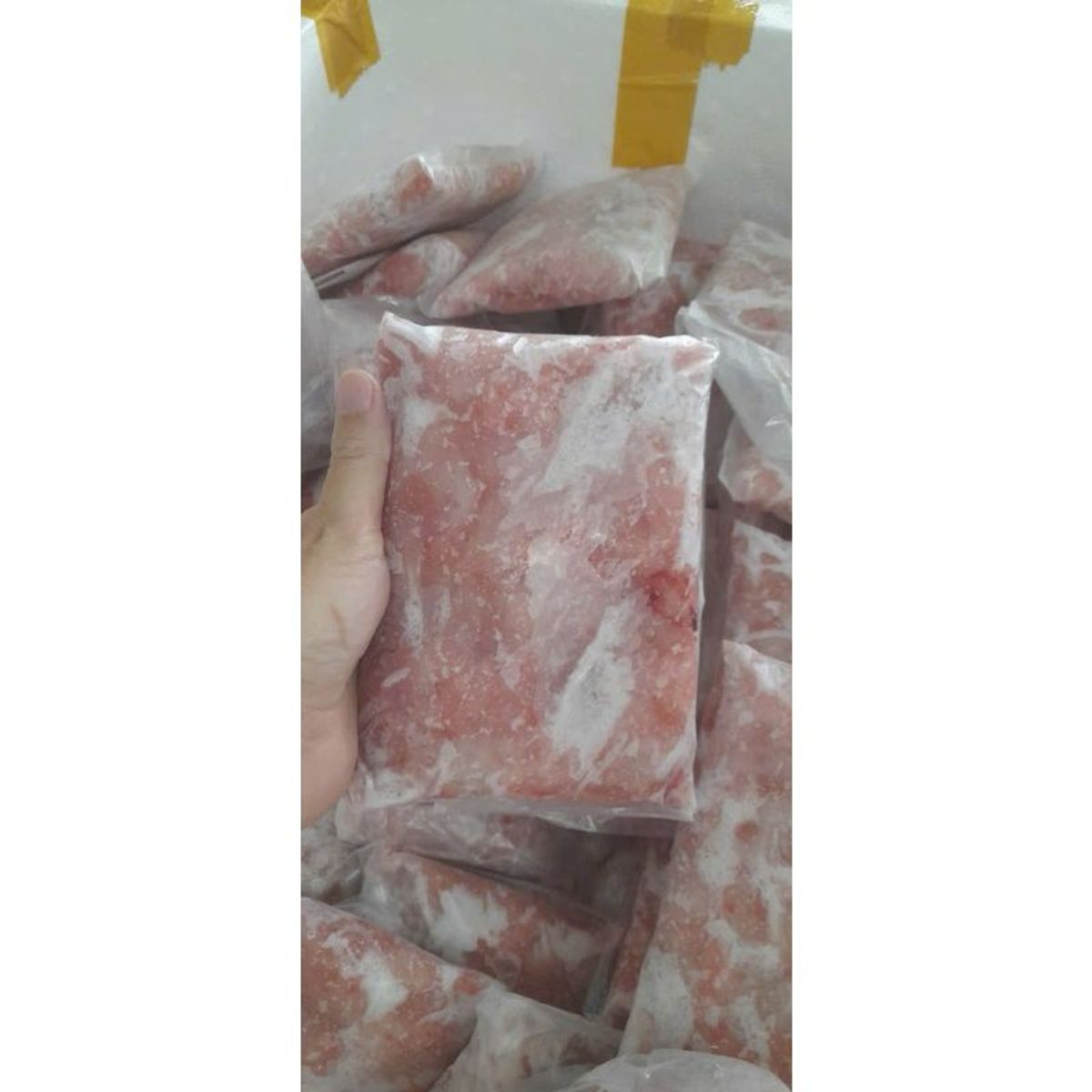 CHẢ CÁ THÁC LÁC Nạo 500g nguyên chất không pha chưa quết (giao tphcm) CHẢ CÁ THÁC LÁC Nạo 500g nguyên chất không pha chưa quết (giao tphcm)