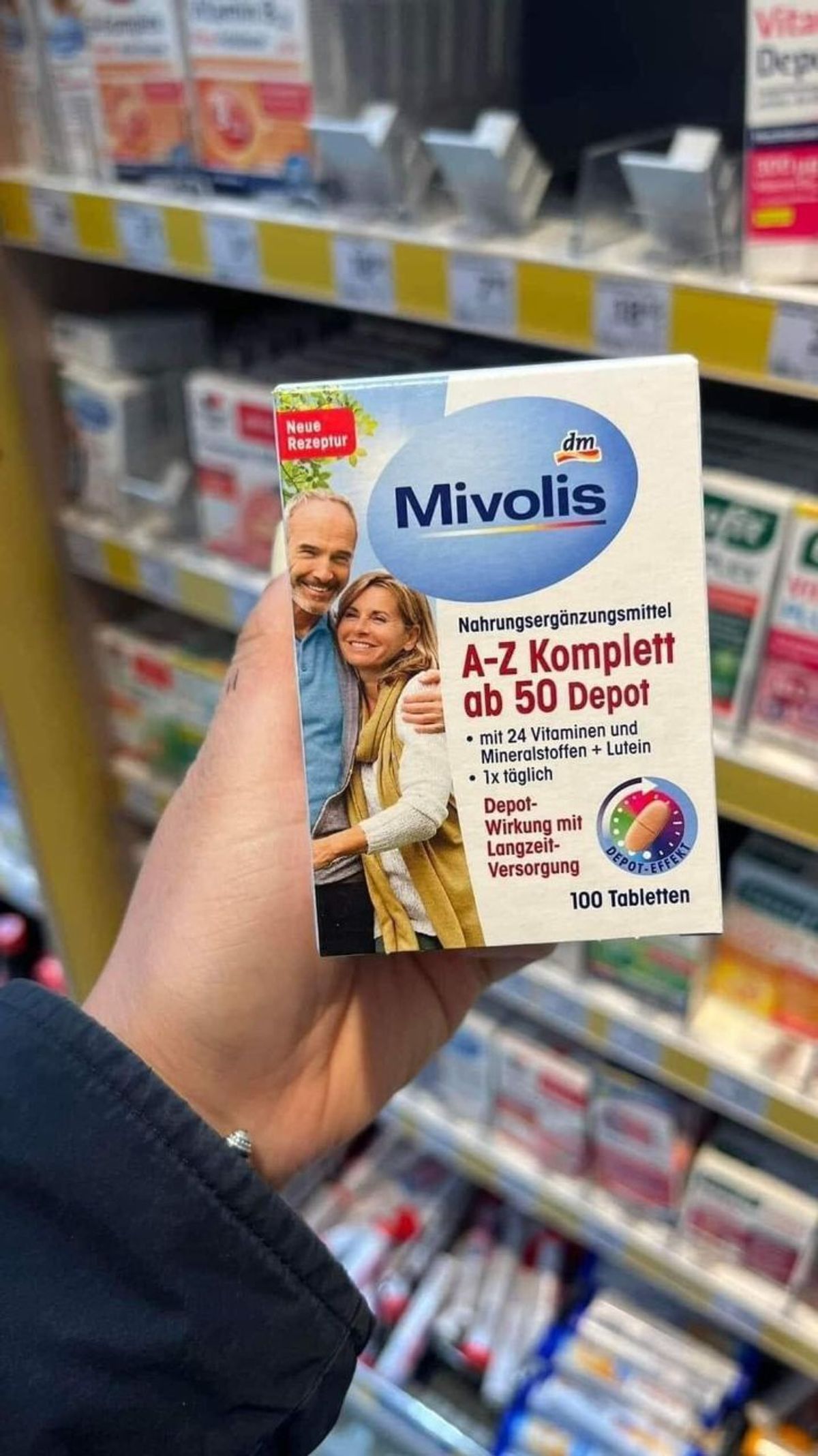 Viên uống bổ sung vitamin tổng hợp MIVOLIS AZ DEPOT NỘI ĐỊA ĐỨC
- Viên uống bổ sung vitamin tổng hợp MIVOLIS AZ DEPOT NỘI ĐỊA ĐỨC
-