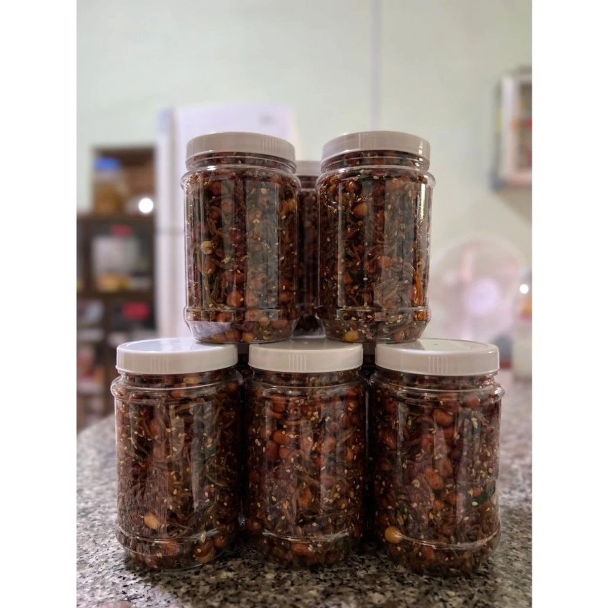 500g Cá Cơm Rim Đậu Phộng, cá cơm rim lạc nhà làm, món ăn dân dã, thơm ngon khó cưỡng , CTB813 - BECHIP 500g Cá Cơm Rim Đậu Phộng, cá cơm rim lạc nhà làm, món ăn dân dã, thơm ngon khó cưỡng , CTB813 - BECHIP
