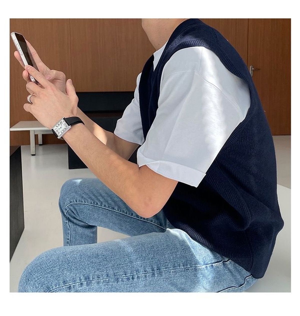 áo len gile nam cổ tim, dày dặn, kiểu dáng Hàn Quốc, chất đẹp, có size to, giletim -Hà Đinh áo len gile nam cổ tim, dày dặn, kiểu dáng Hàn Quốc, chất đẹp, có size to, giletim -Hà Đinh