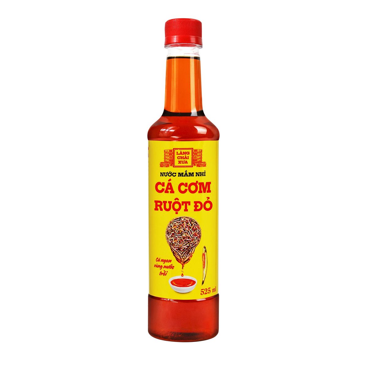 1 CHAI NƯỚC MẮM NHỈ CÁ CƠM RUỘT ĐỎ 525ML - LÀNG CHÀI XƯA 1 CHAI NƯỚC MẮM NHỈ CÁ CƠM RUỘT ĐỎ 525ML - LÀNG CHÀI XƯA