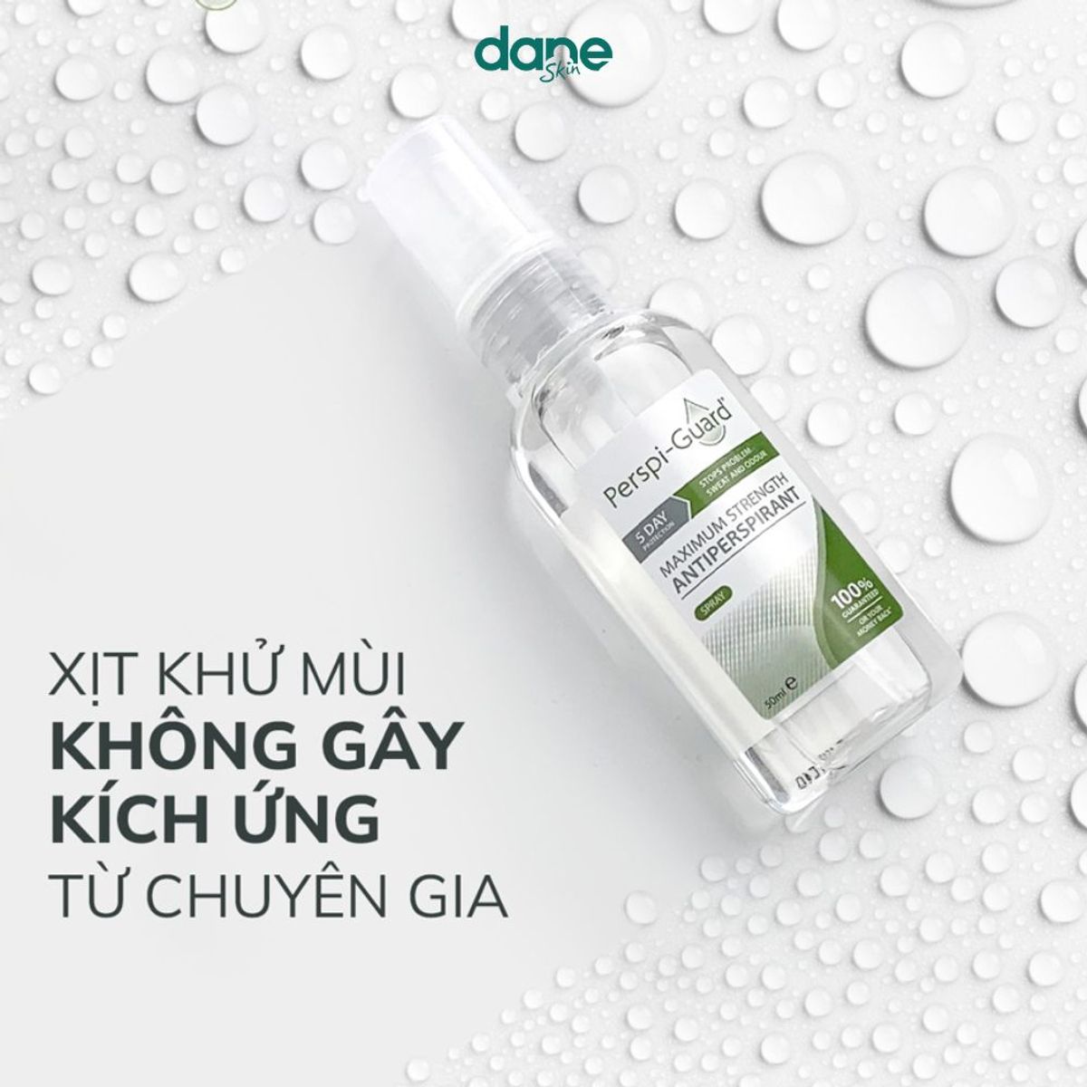 Xịt khử mùi Perspi-Guard 30ml - ngăn mồ hôi toàn thân cao cấp hiệu quả 3 - 5 ngày, giảm tiết mồ hôi Xịt khử mùi Perspi-Guard 30ml - ngăn mồ hôi toàn thân cao cấp hiệu quả 3 - 5 ngày, giảm tiết mồ hôi