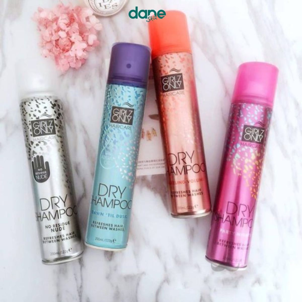 Dầu gội khô Girlz Only 200ml - Dầu gội xịt khô giúp giải cứu tóc bết, lưu hương thơm lâu Dầu gội khô Girlz Only 200ml - Dầu gội xịt khô giúp giải cứu tóc bết, lưu hương thơm lâu