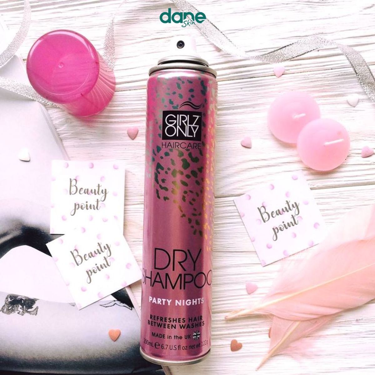 Dầu gội khô Girlz Only 200ml - Dầu gội xịt khô giúp giải cứu tóc bết, lưu hương thơm lâu Dầu gội khô Girlz Only 200ml - Dầu gội xịt khô giúp giải cứu tóc bết, lưu hương thơm lâu