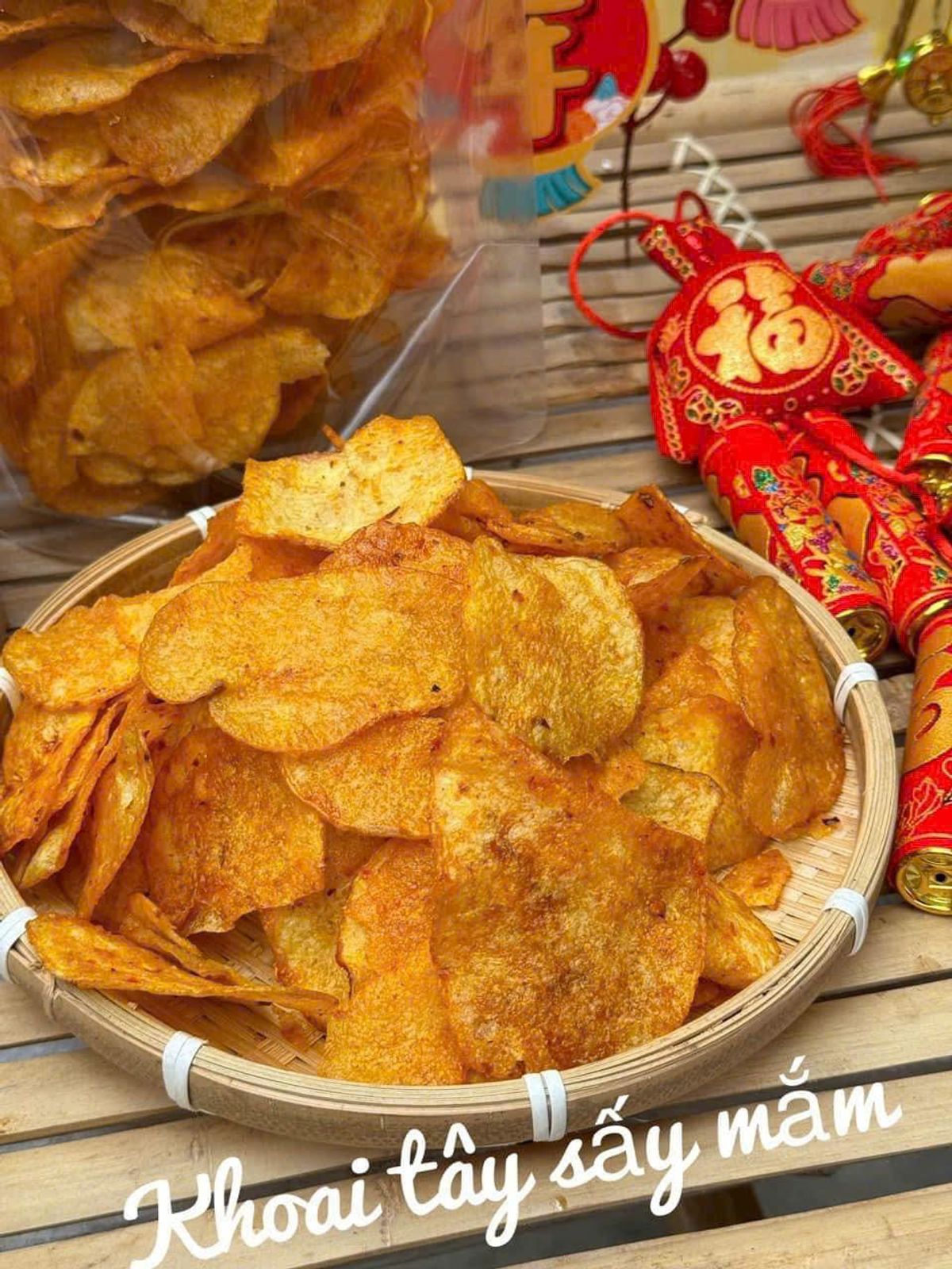 KHOAI TÂY SẤY MẮM KHOAI TÂY SẤY MẮM