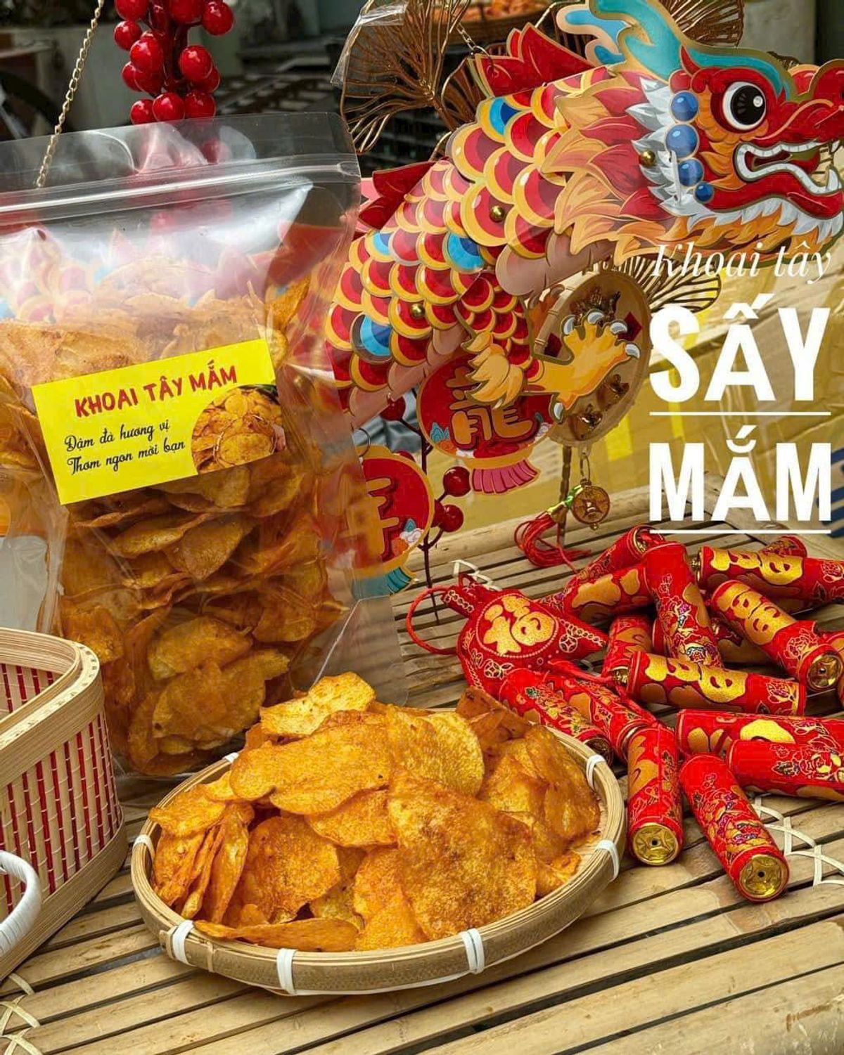 KHOAI TÂY SẤY MẮM KHOAI TÂY SẤY MẮM