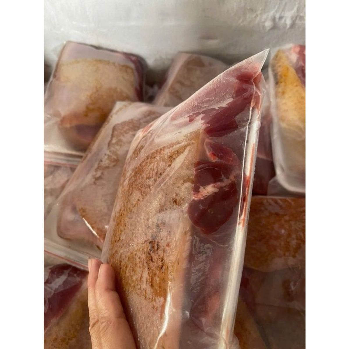 Heo Rừng 3 chân long phần ba rọi đùi bịch 1kg (giao tphcm) Heo Rừng 3 chân long phần ba rọi đùi bịch 1kg (giao tphcm)