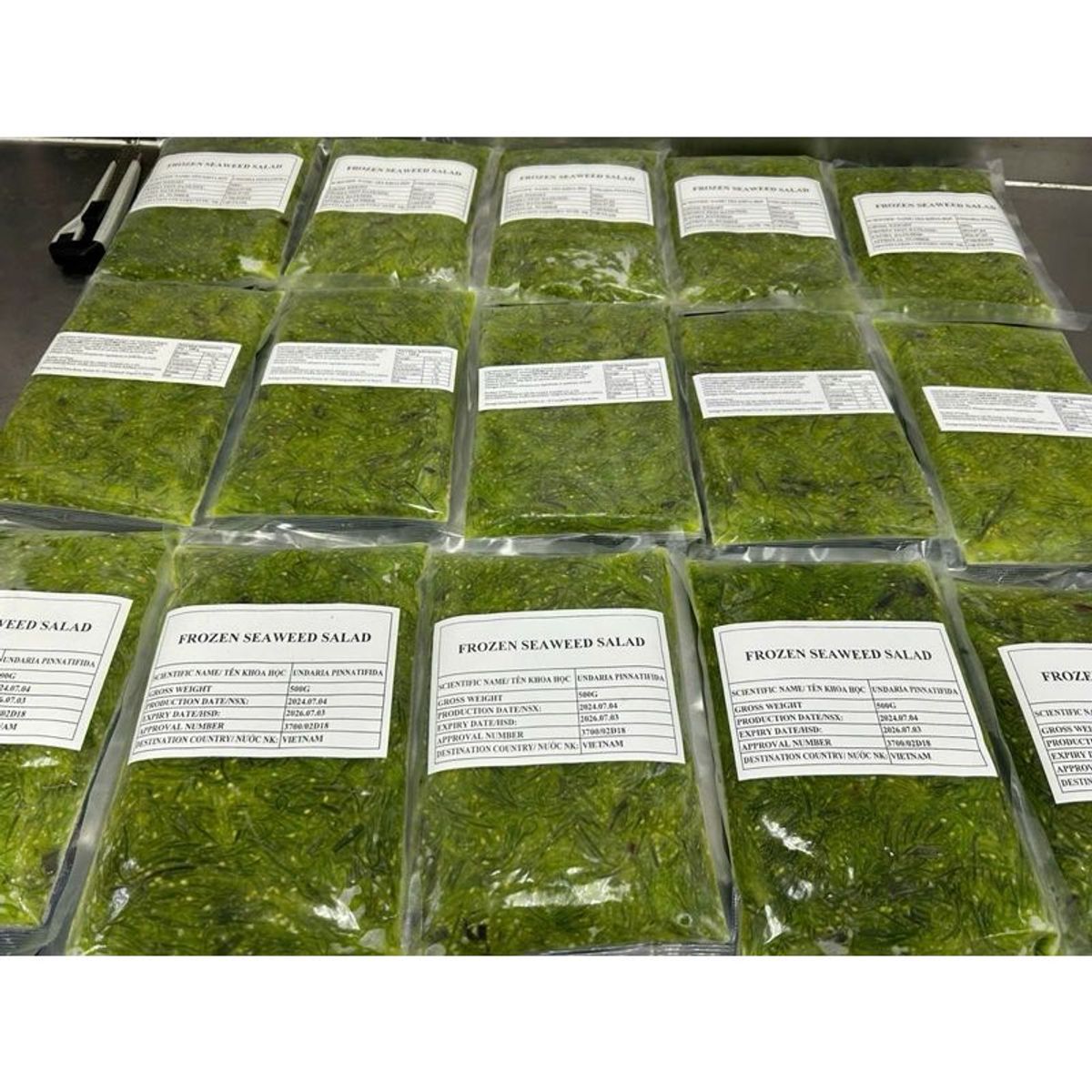 RONG BIỂN TƯƠI, RONG BIỂN SALAD trộn mè 500g (giao tphcm) RONG BIỂN TƯƠI, RONG BIỂN SALAD trộn mè 500g (giao tphcm)