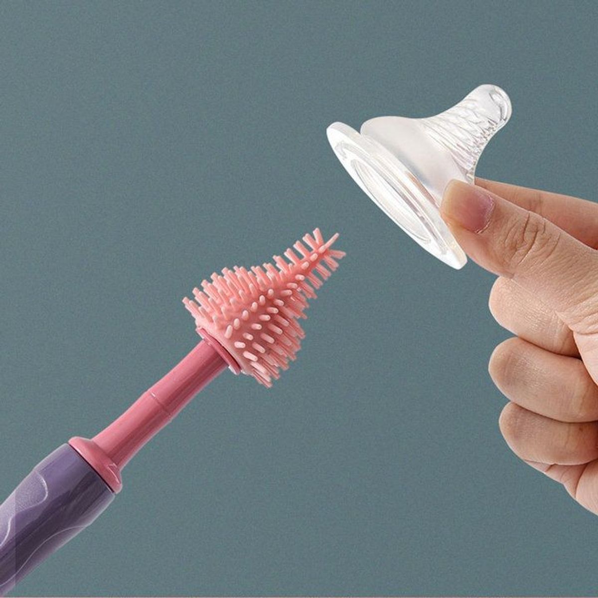 CỌ BÌNH SỮA SILICON XOAY 360 ĐỘ 3 CHI TIẾT 56961 - LADY'S PASSION CỌ BÌNH SỮA SILICON XOAY 360 ĐỘ 3 CHI TIẾT 56961 - LADY'S PASSION