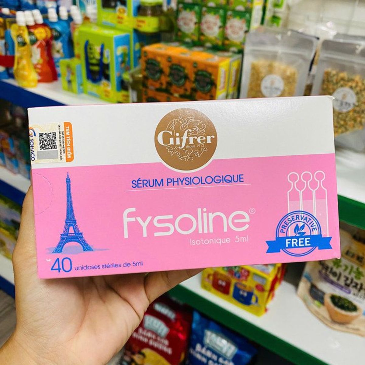 DUNG DỊCH MUỐI FYSOLINE TRỊ NGẠT MŨI, KHÒ KHÈ, KHÁNG VIÊM, SỔ MŨI L092 - LADY'S PASSION DUNG DỊCH MUỐI FYSOLINE TRỊ NGẠT MŨI, KHÒ KHÈ, KHÁNG VIÊM, SỔ MŨI L092 - LADY'S PASSION
