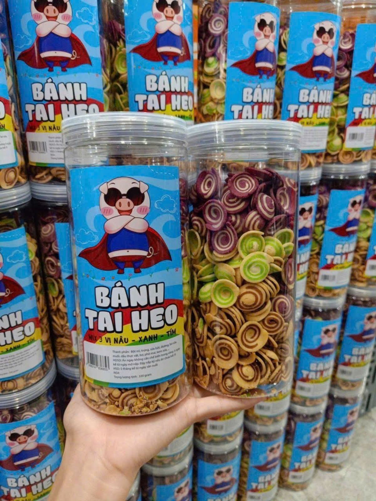 Bánh tai heo hương vị tuổi thơ Bánh tai heo hương vị tuổi thơ