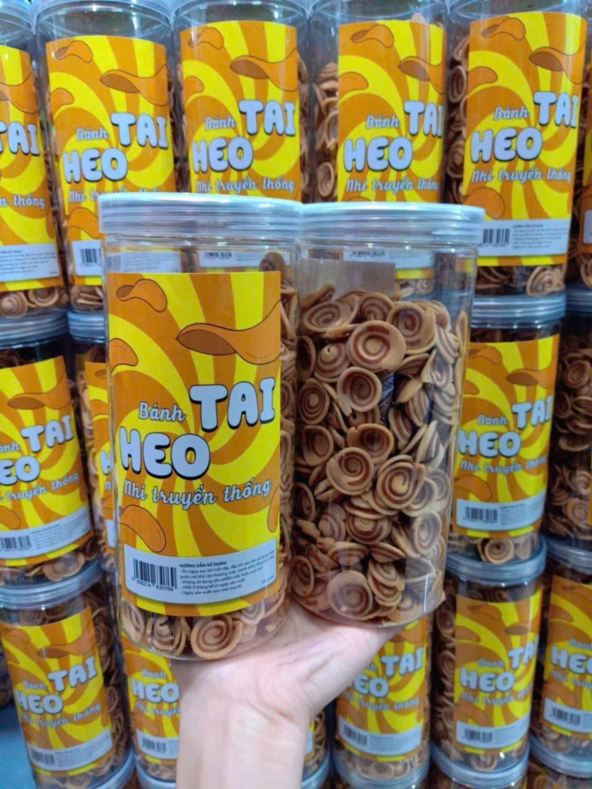 Bánh tai heo hương vị tuổi thơ Bánh tai heo hương vị tuổi thơ