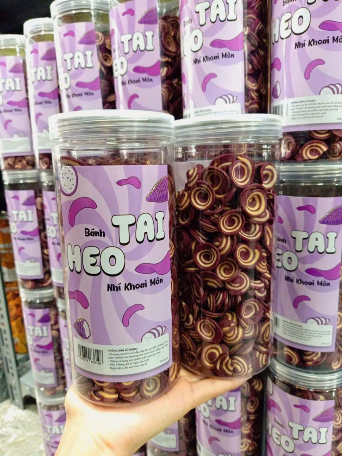 Bánh tai heo hương vị tuổi thơ Bánh tai heo hương vị tuổi thơ
