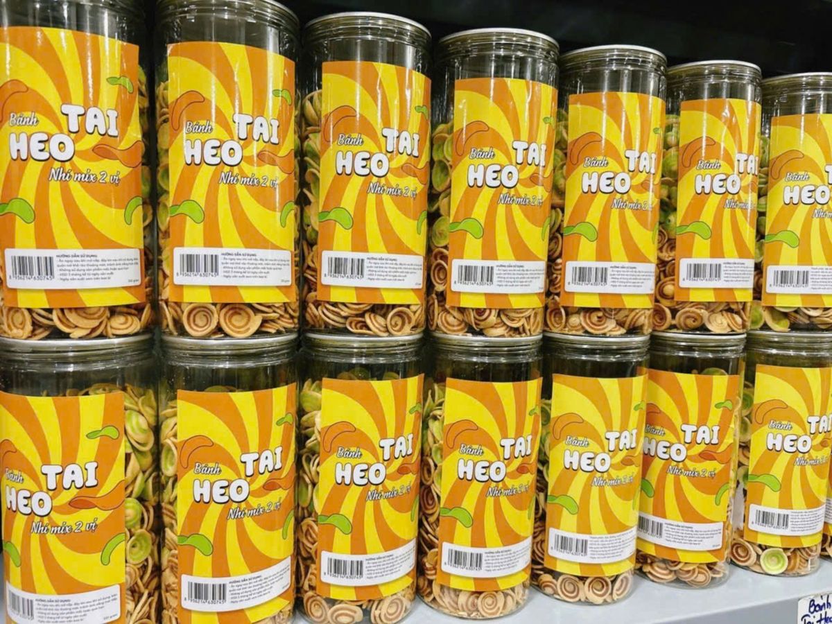 Bánh tai heo hương vị tuổi thơ Bánh tai heo hương vị tuổi thơ