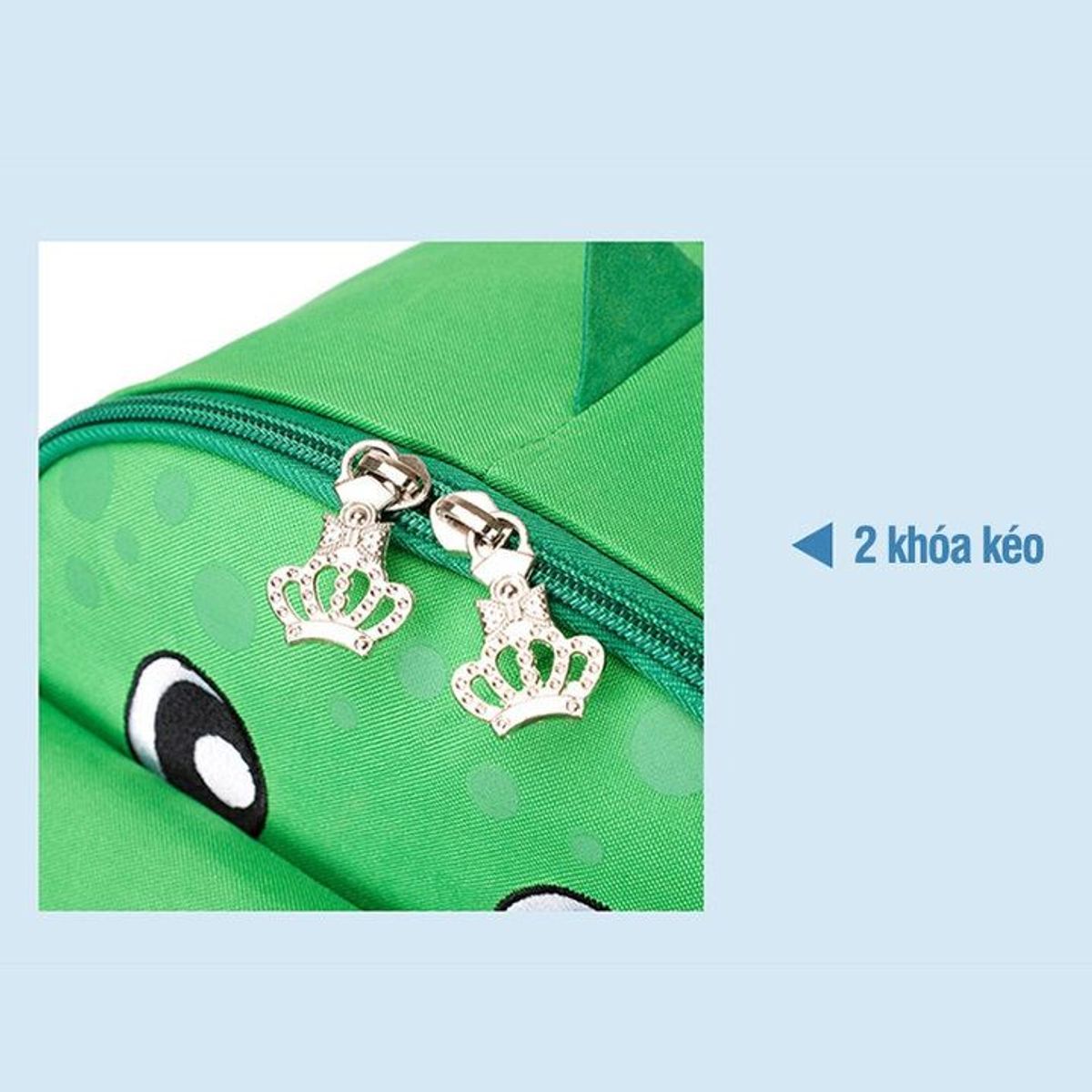 BALO TRẺ EM CAO CẤP HÌNH KHỦNG LONG SIÊU NHẸ, QUAI ĐEO CÓ ĐỆM ÊM KHÔNG ĐAU VAI, 2 KHÓA KÉO CHẮC CHẮN 56979 - LADY'S PASSION BALO TRẺ EM CAO CẤP HÌNH KHỦNG LONG SIÊU NHẸ, QUAI ĐEO CÓ ĐỆM ÊM KHÔNG ĐAU VAI, 2 KHÓA KÉO CHẮC CHẮN 56979 - LADY'S PASSION
