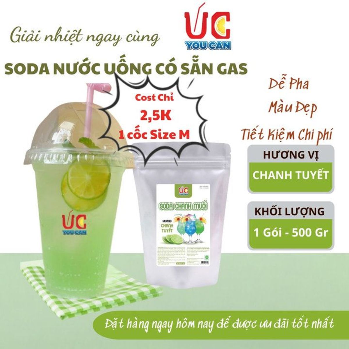 SODA CHANH BỘT HÒA TAN HƯƠNG CHANH TUYẾT, NƯỚC UỐNG GIẢI KHÁT CÓ SẴN GAS, KHÔNG CẦN SIRO, THƠM NGON TÚI 500GR - LADY'S PASSION SODA CHANH BỘT HÒA TAN HƯƠNG CHANH TUYẾT, NƯỚC UỐNG GIẢI KHÁT CÓ SẴN GAS, KHÔNG CẦN SIRO, THƠM NGON TÚI 500GR - LADY'S PASSION
