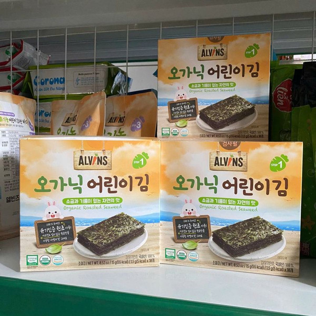 HỘP 10 GÓI SNACK RONG BIỂN HỮU CƠ TÁCH MUỐI VỊ TRUYỀN THỐNG ALVINS 1.5G L033 - LADY'S PASSION HỘP 10 GÓI SNACK RONG BIỂN HỮU CƠ TÁCH MUỐI VỊ TRUYỀN THỐNG ALVINS 1.5G L033 - LADY'S PASSION