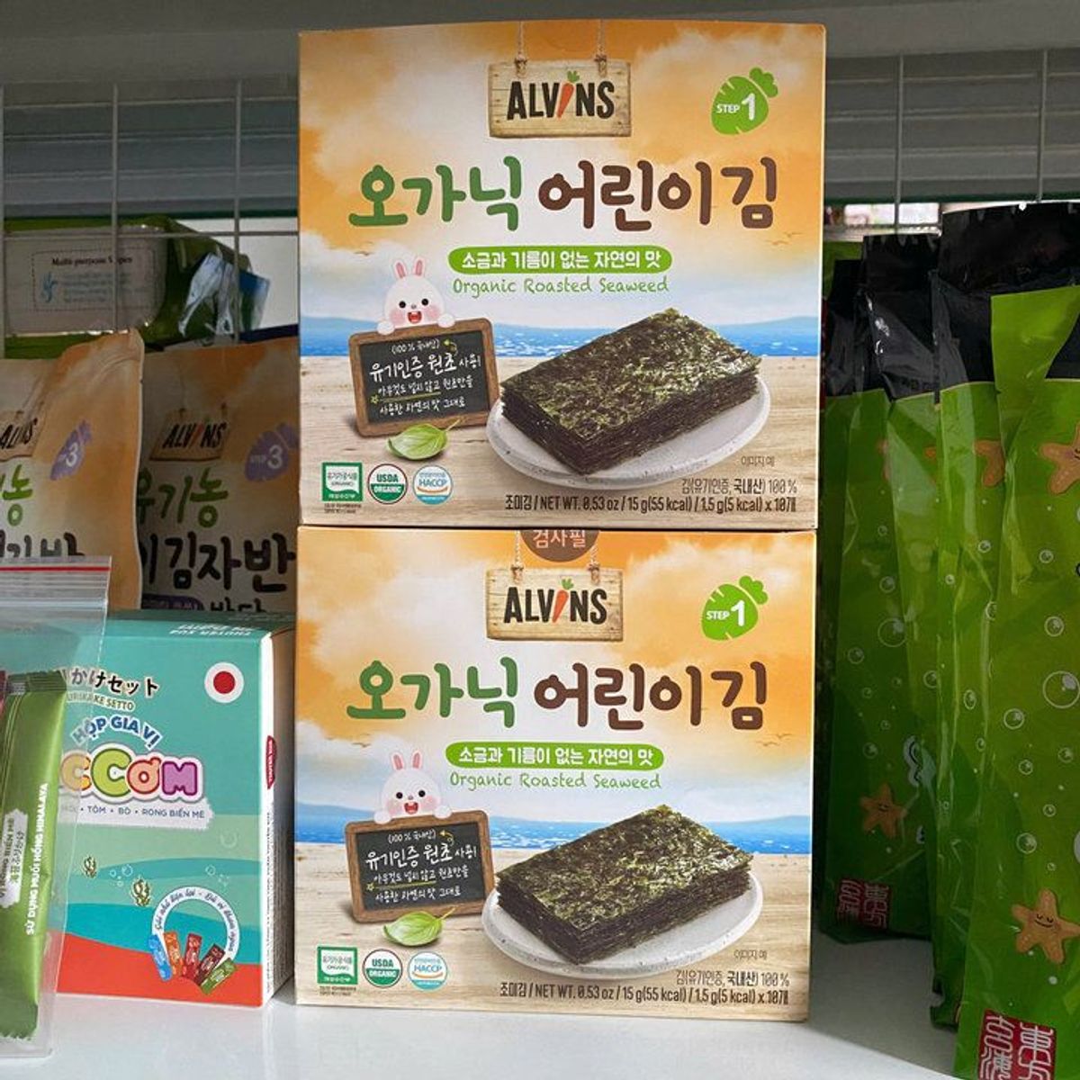 HỘP 10 GÓI SNACK RONG BIỂN HỮU CƠ TÁCH MUỐI VỊ TRUYỀN THỐNG ALVINS 1.5G L033 - LADY'S PASSION HỘP 10 GÓI SNACK RONG BIỂN HỮU CƠ TÁCH MUỐI VỊ TRUYỀN THỐNG ALVINS 1.5G L033 - LADY'S PASSION